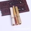 Directo de fábrica portafiltros de cigarrillos con extensión de cuerno, tres piezas extraíbles, lavables, artesanías de tallado de dientes, venta al por mayor