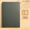 Cuaderno de Hojas Sueltas B5 para Estudiantes de Secundaria y Preparatoria, Libro de Vocabulario con Formato de Tres Cuadrículas de Tres Líneas, Cuaderno de Ejercicios de Inglés Engrosado