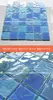 Azulejos de Mosaico de Vidrio de Cristal de Redes Sociales de Colores Pegatinas de Pared para Baño, Inodoro, Cocina, Fondo de Pared para Guardería, Restaurante