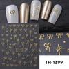 Adesivos de Nail Art Novos Transfronteiriços Full Beauty com Verso Adesivo Estilo Doce Camélia Flores Pequenas Adesivos de Unha Adesivos