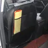 Asiento infantil para coche, protector anti-patadas, respaldo de asiento de coche, almohadilla imitación sucia, almohadilla protectora anti-desgaste, almohadilla anti-patadas, Negro