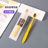 Cepillos de Dientes Desechables para Casas de Huéspedes y Baños Públicos, Set Sin Gel, Cepillos de Dientes de Cerdas Suaves, Cepillos de Dientes Específicos para Hoteles, Uso Doméstico para Invitados