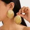Moda europeia e americana de ferro geométrico brincos de metal da moda nova moda feminina irregular metal lantejoulas brincos brincos