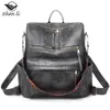 Zhenli Bolso Retro Mochila Grande para Mujer Diseño de Nicho Bolsas Mochila para Mujer Venta al por Mayor