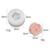 Incienso Yeso Vela de Aromaterapia Regalo de Acompañamiento Decoración del Hogar Ins Molde de Silicona Rosa Austin