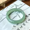 Pulseira de Jade Huishui Dongling, Pulseira com Tonalidade Verde Água Clara, Pulseira de Jade Gelo, Pulseira de Jade Transparente para Mulheres, Atacado