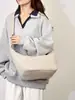 Bolso Bandolera Mujer Japonés Harajuku Ins Bolso Dumpling Versátil Gran Capacidad Simple Literario Estudiante Bolsa de Clase Bolso de Hombro