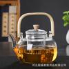 Tetera Hirviendo Resistente a Altas Temperaturas Estufa Eléctrica de Cerámica Salud Vajilla para Té de Flores Hogar Vidrio Cafetera Tetera Juego de Vajilla para Té