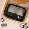 Bolsa de Almacenamiento de Viaje, Maleta, Organizador de Ropa, Almacenamiento de Ropa Interior y Zapatos, Empaque de Ropa de Viaje, Bolsa de Maternidad