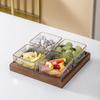 Bandeja de frutas para el hogar, mesa de centro, té, aperitivos, bandeja de dulces, aperitivos de frutas secas, bandeja de aperitivos, bandeja de frutas vertical, empalme KTV