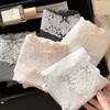 Ropa interior de encaje de algodón para bebé Clase A calzones de algodón para mujer 2025 nuevo 7A antibacterial shorts de entrepierna extendida