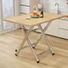 Nueva Mesa Plegable para Apartamentos de Alquiler, Mesa de Comedor para el Hogar, Mesa Portátil para Exteriores para Puestos Callejeros, Escritorio para Dormitorios