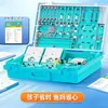 Kit de Experimentos de Electricidad de Física para Escuela Secundaria, Kit de Experimentos de Electromagnetismo, Caja de Experimentos Eléctricos y Electromagnéticos para Preparación del Examen de Ingreso a la Secundaria