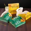 Caixa de Embalagem para Bolo de Queijo Durian, Caixa de Embalagem Coreana para Levar, Caixa de Lanches, Caixa de Embalagem Portátil para Catering, Caixa de Alto Valor