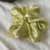 Elástico de Cabelo Grande Ondulado com Bolinhas Doce Cremoso Estilo Coreano para Mulheres Estilo de Luxo Corda de Cabelo Elegante Acessórios de Cabelo Estilo Francês Suave