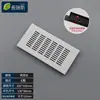 Armário Roupeiro Embutido Refrigerador Forno Furo de Ventilação Liga de Alumínio Retangular Ventilação e Dissipação de Calor Malha Respirável Tampa Decorativa