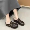 Zapatos tipo mule sin cordones para mujer para uso exterior, oficina, suela gruesa, que aumentan la altura, medias pantuflas Birkenstock, nuevos lanzamientos de verano 2026, zapatos cómodos
