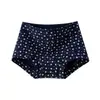 Cuecas boxer de algodão puro classe A para mulheres 2026 novo estilo entreperna antibacteriano 100% algodão tamanho grande 200 jin lingerie sem costura cintura média-alta