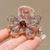 Pinza para Puntos de Acupuntura Auricular, Pinza Ósea Auricular de Medicina Tradicional China, Exquisita y de Alta Gama Pinza para el Cabello de Princesa, Pinza de Garra Pequeña para Flequillo, Pinza Lateral para el Cabello, Pasador