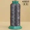 Ventas Directas de Fábrica Hilo de Coser de Alta Resistencia 420D Bolsa de Rollo Grande Hilo de Coser Colorido Hilo de Nylon Industrial para Ropa