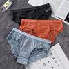 Roupa Íntima Feminina Sexy de Renda Puro Desejo Cintura Baixa Confortável Calcinha Feminina Levanta Barriga e Quadril Roupa Íntima Feminina Listras Tridimensionais