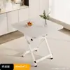 Mesa de comedor plegable, mesa de puesto portátil, mesa y silla plegables pequeñas simples, mesa cuadrada para dormitorio, mesa pequeña para uso doméstico, mesa de comedor