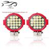 Comércio exterior holofote de trabalho LED de 7 polegadas luz de teto para veículo off-road holofote de rede central do para-choque dianteiro do carro modificado redondo