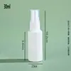 Botella Atomizadora de Plástico Blanco para Mascotas, Lata Atomizadora de Niebla Fina, Botella Dispensadora de Agente de Belleza y Limpieza de Múltiples Especificaciones, Suministro Directo desde la Fábrica de Origen