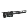 Portacuchillos de pared para cocina, sin perforaciones, multifuncional, para cuchillos y palillos, estante de almacenamiento integrado