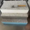 Painel externo de alumínio de painel único para isolamento de parede e painel decorativo integrado, imitação de cerâmica de tijolo vermelho, tijolo universitário, tinta de pedra real, fabricante de areia à base de água