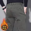 Pantalones Casuales Nuevos de Primavera para Hombre Estilo Coreano Rectos Elásticos Ajuste Delgado Pantalones de Hombre Sueltos Versátiles Pantalones de Negocios Casuales para Hombre
