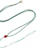 Lanyard Colgante Colgante Hebilla Antigua Dorada para Colgar en el Cuello Cordón Fino Ajustable Collar para Hombres y Mujeres Cuerda Colgante de Jade Colgante de Jade