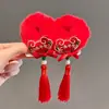 Scrunchie de Veludo Vintage com Fita de Laço e Textura Aveludada, Acessório de Cabelo Elegante Estilo Chanel para Crianças