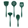 Espátula de Silicona con Puntos Espátula Antiadherente Espátula para Cocina Casera Espátula Cuchara para Sopa Colador Cocina de Cocina Set de Utensilios de Cocina