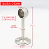 Soporte para Barra de Armario Dinitt Soporte para Tubo de Acero Inoxidable Soporte Fijo Base de Barra para Ropa Brida Accesorios para Barra de Toallas