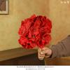 Leyouyi 57 Piezas Flor de Hortensia Nube Única Artificial para Boda Flor Falsa para Boda Decoración Suave de Pared de Flores Fila de Flores