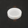 Ventilación de Malla Transpirable de Plástico Cubierta Decorativa para Gabinete Ventilación de Aire Redonda de Doble Cara para Muebles Cubierta de Agujero para Zapatero Armario
