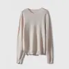 Suéter multicolor 100% lana, cuello redondo, estilo jersey, corte holgado, efecto adelgazante, adecuado para usar en capas o solo, perfecto para otoño e invierno