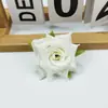 Flor Artificial Rosa Rocío Materiales para Manualidades Accesorios para Tocados de Boda Rosa Rocío Flor Falsa Rosa de Borde Rizado En Stock