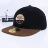 Boné de Baseball Infantil Tendência Cool Atacado Novo Estilo Chapéu de Sol Personalizado para Meninos e Meninas Estilo Coreano Cor Contrastante Chapéu Hip-Hop Aba Reta Infantil