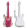 Pendente de Guitarra de Acrílico da Moda Mais Vendido Transfronteiriço Acessórios de Joias DIY Brincos Chaveiro Pingente Decorativo para Bolsa
