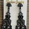 Amazon Transfronterizo 1920S Nuevo Estilo Tocado Retro Borla Pedrería Pluma Accesorios para el Cabello Pendientes Collar Actuación en Escenario