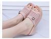 Nuevas Pantuflas Casuales Transpirables de Suela Gruesa, Sandalias de Cuña de PVC para Mujer con Suela Inflable, Pantuflas de Plástico de Moda para Mujer