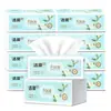 Papel de Seda Jierou Fragancia Flor de Té Blanco 100 Hojas de Papel de Seda Pañuelo Facial Servilleta Facial de 3 Capas Espesada Entrega a Domicilio