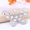 Requintado Borboleta Hot Drawing Hot Drilling Rhinestone Patch Hot Melt Adesivo Malha Resina Perfuração Indiscriminada DIY Roupas Sapatos e Chapéus Saco Pano Patch