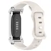 Compatible con Google Fitbit Air con carcasa metálica, correa de silicona con patrón de lichi, correa de repuesto para Fitbit Air