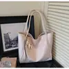 Bolsa de Ombro Versátil Prata 2026 Transfronteiriça Bolsa Feminina Casual para Comércio Exterior Bolsa Tote Grande Capacidade para o Dia a Dia