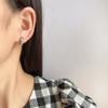 EH1143 Liu Yifei pendiente de rombo pendiente pendiente pendiente pendiente anillo simple para mujer sin agujero en la oreja plato de incienso de mosquito clip para la oreja