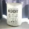 Al por mayor para fabricantes canasta de ropa sucia de tela canasta de ropa sucia canasta de almacenamiento plegable cubo de almacenamiento para muñecas de ropa sucia canasta de lavandería de algodón y lino