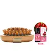 En Stock Cepillo Meridiano de Madera con Bolsa de Aire en la Cabeza Masajeador Madera de Haya Masajeador de Cojín de Aire Madera de Haya Cepillo Meridiano de Cojín de Aire